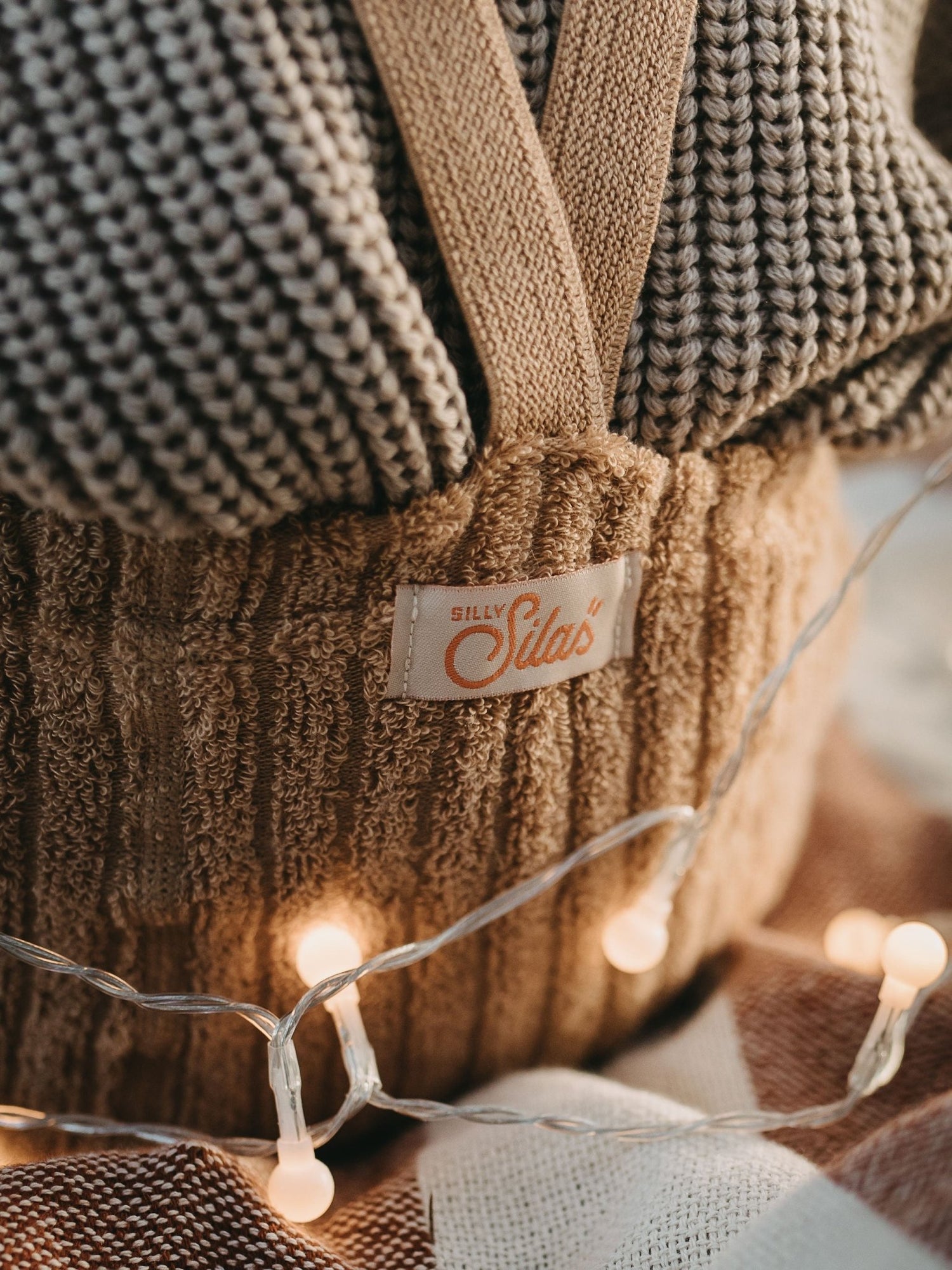 Silly Silas Granny Teddy Light Brown Footless Silly Silas