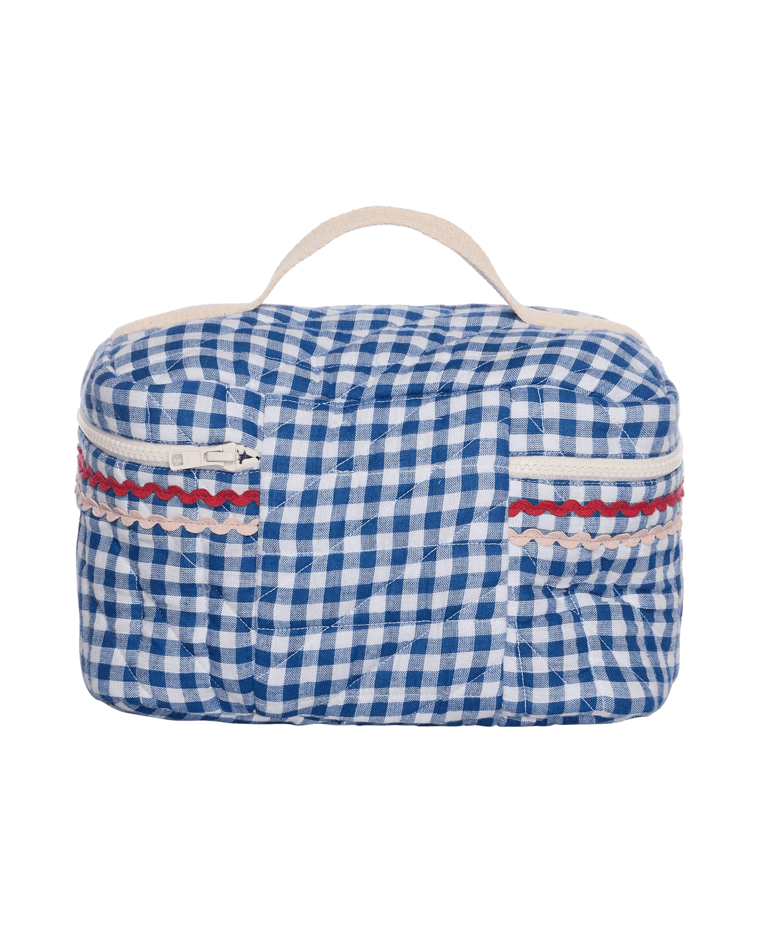 SISSEL EDELBO Bucket Bag – Blue Checks Sissel - edelbo