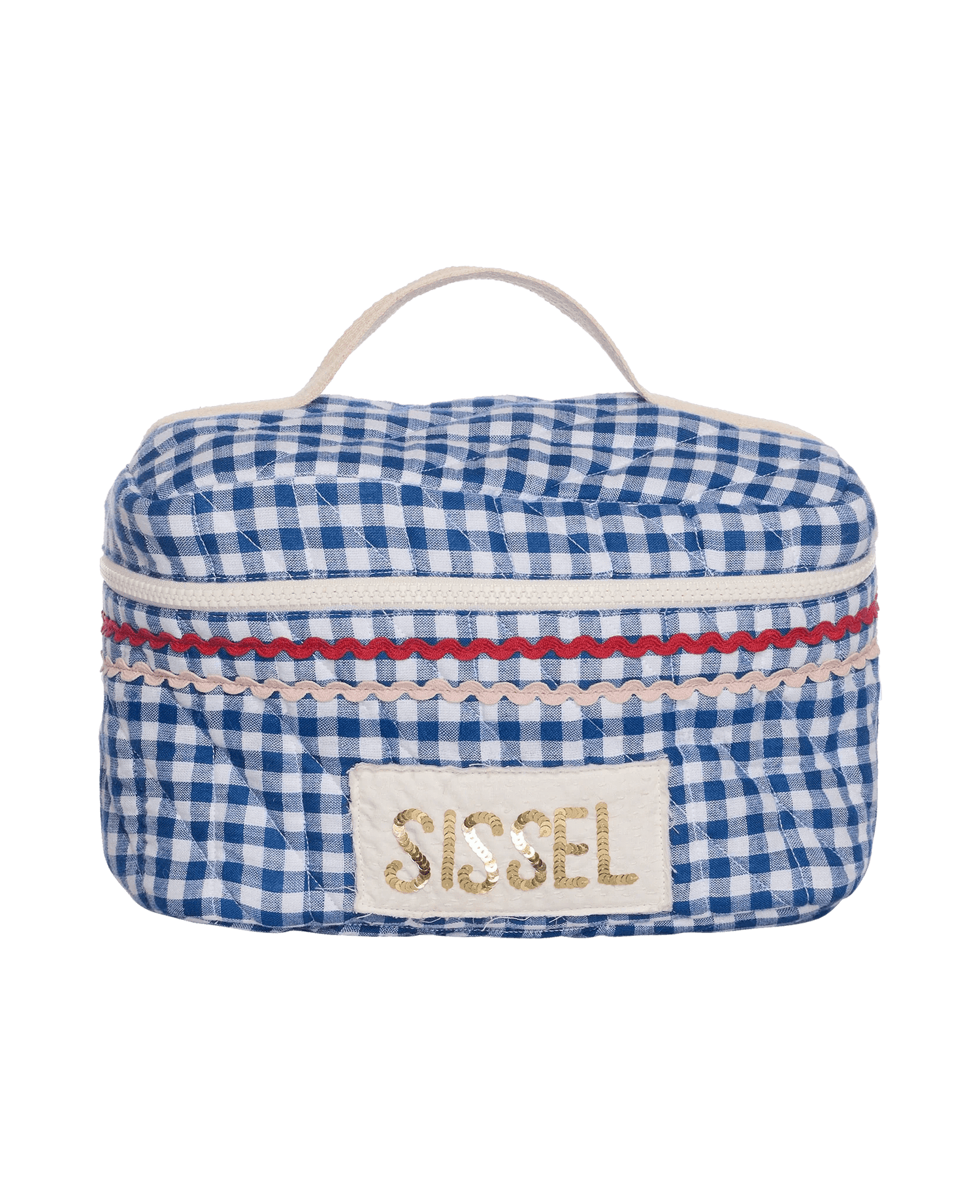 SISSEL EDELBO Bucket Bag – Blue Checks Sissel - edelbo