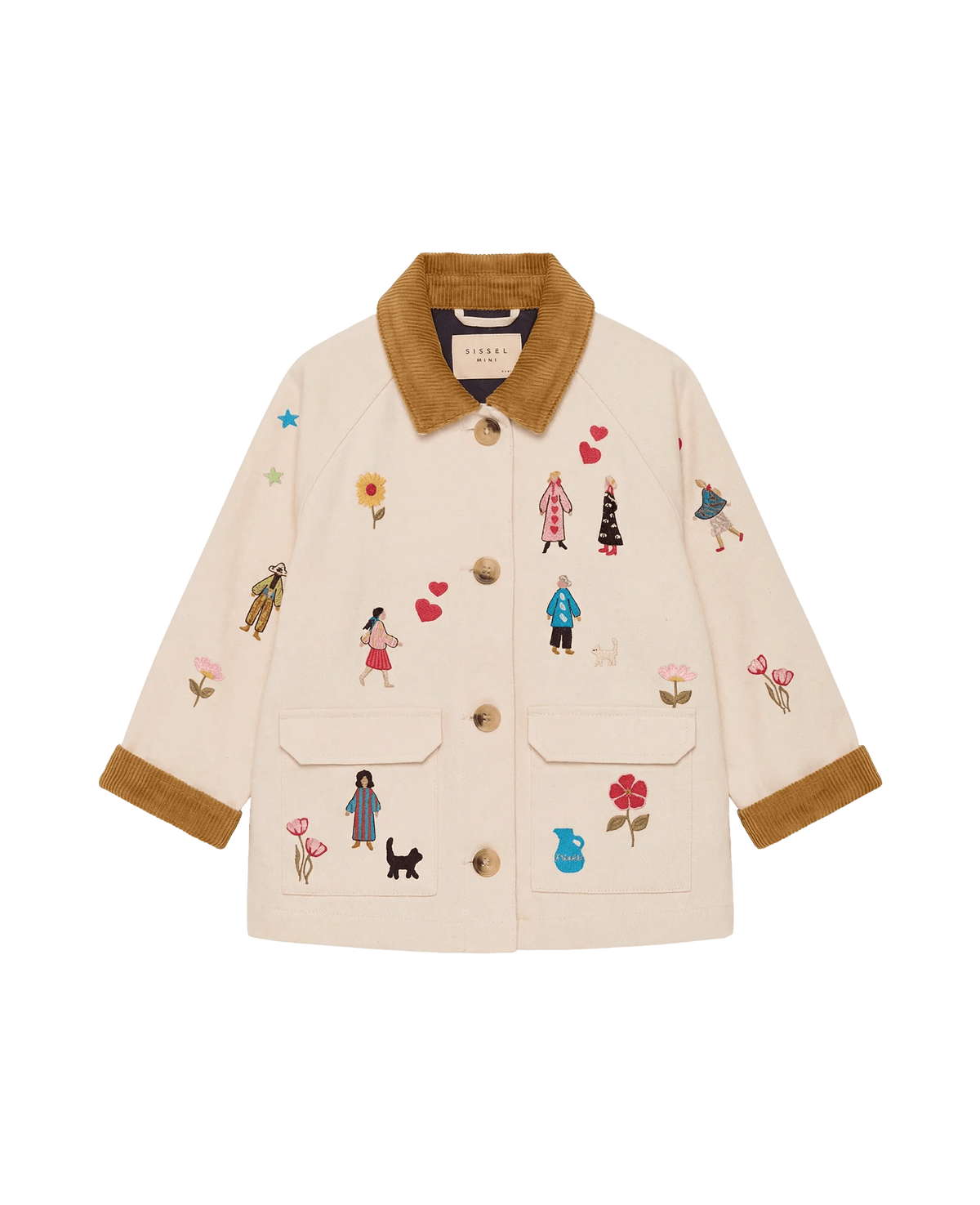 Sissel Edelbo Cara MINI Jacket - White Swan SISSEL EDELBO