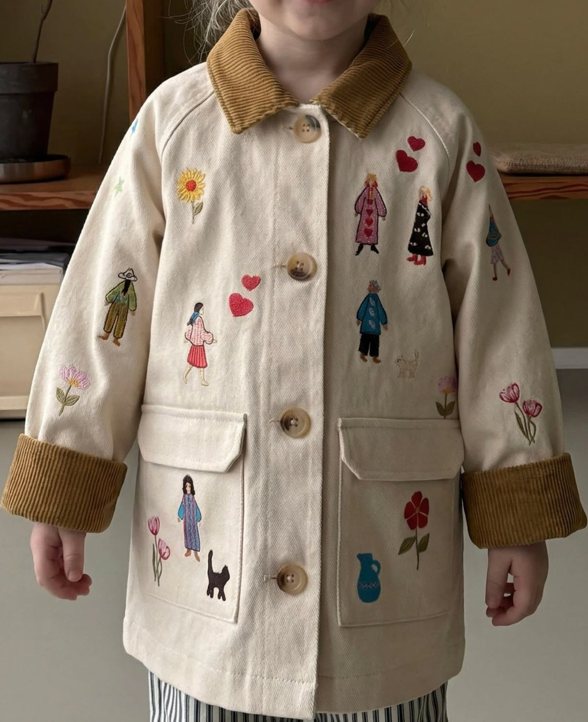 Sissel Edelbo Cara MINI Jacket - White Swan SISSEL EDELBO