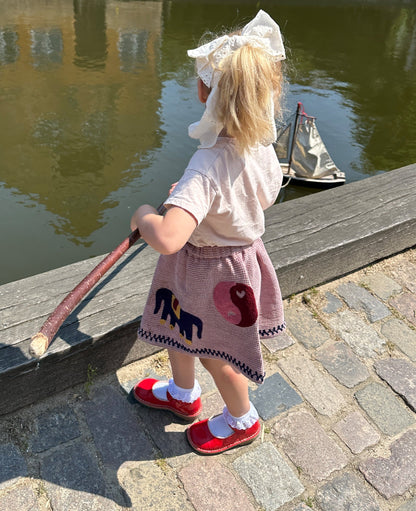 SISSEL EDELBO Clio MINI Skirt - Hazel Waffle Sissel - edelbo