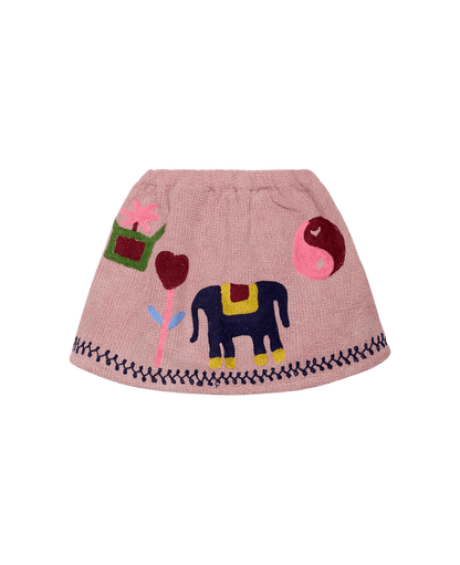 SISSEL EDELBO Clio MINI Skirt - Hazel Waffle Sissel - edelbo