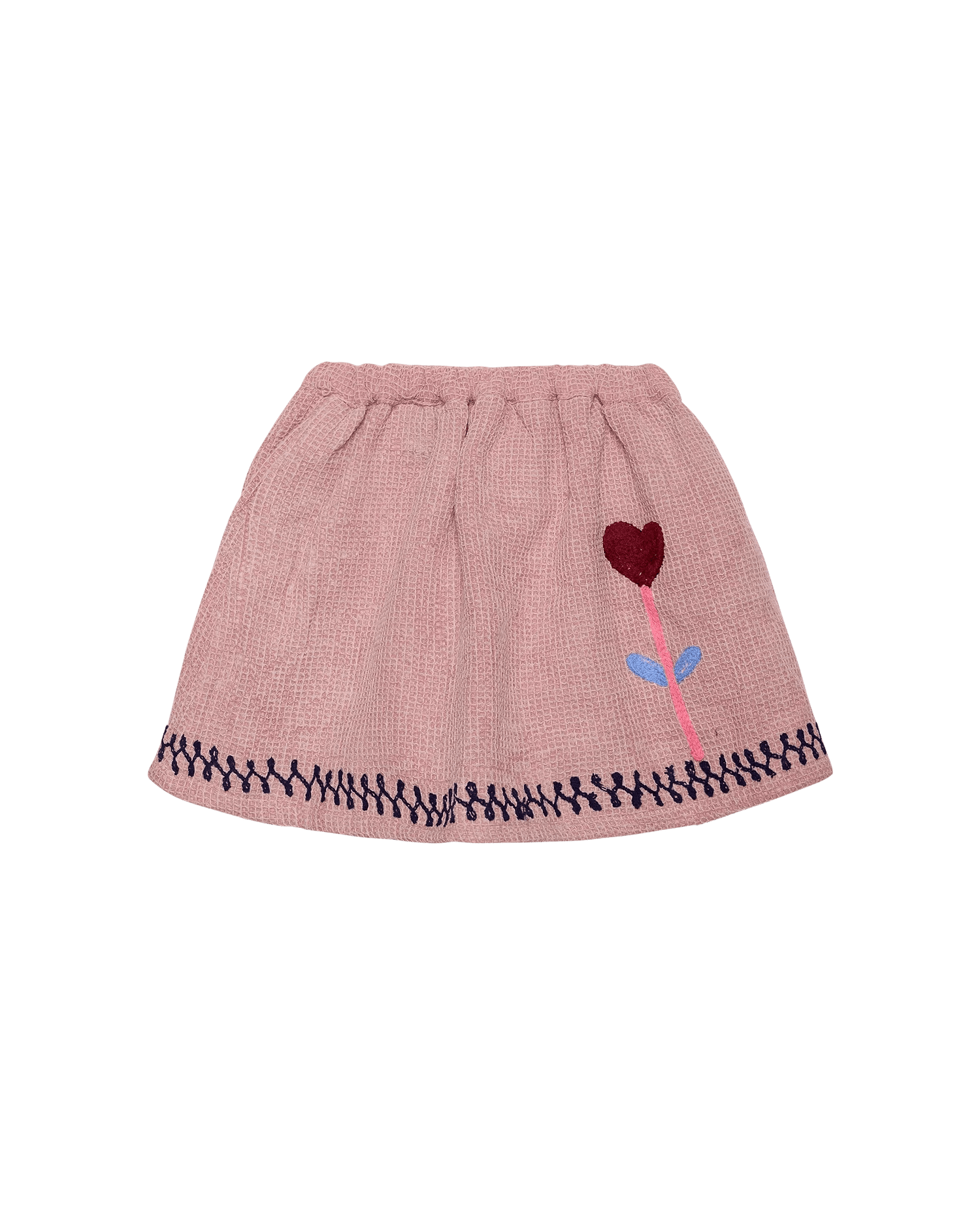 SISSEL EDELBO Clio MINI Skirt - Hazel Waffle Sissel - edelbo