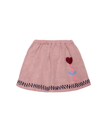 SISSEL EDELBO Clio MINI Skirt - Hazel Waffle Sissel - edelbo