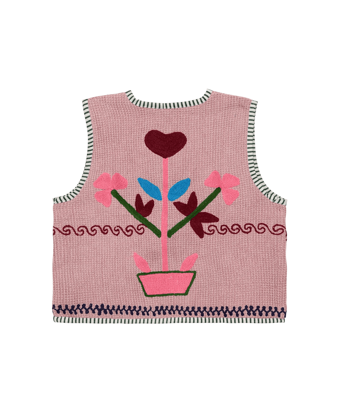 SISSEL EDELBO Clio MINI Vest - Hazel Waffle Sissel - edelbo