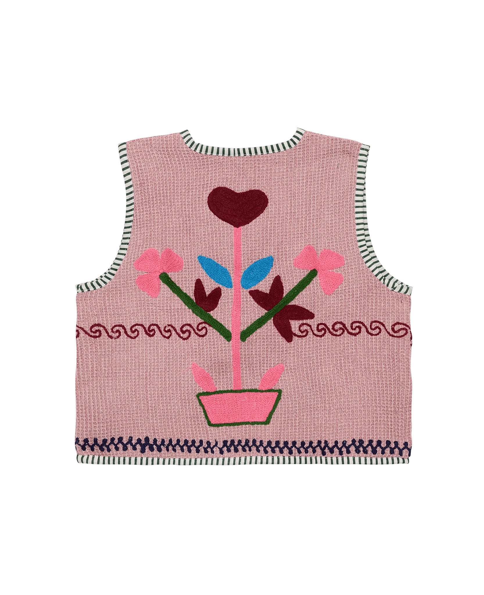 SISSEL EDELBO Clio MINI Vest - Hazel Waffle Sissel - edelbo