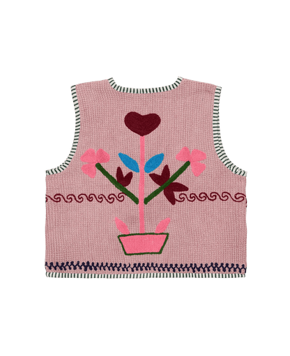 SISSEL EDELBO Clio MINI Vest - Hazel Waffle Sissel - edelbo