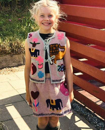 SISSEL EDELBO Clio MINI Vest - Hazel Waffle Sissel - edelbo