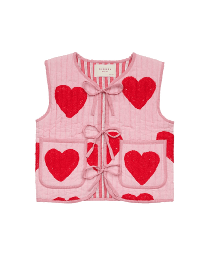 SISSEL EDELBO Honey MINI Vest - Red Heart Sissel - edelbo