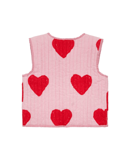 SISSEL EDELBO Honey MINI Vest - Red Heart Sissel - edelbo