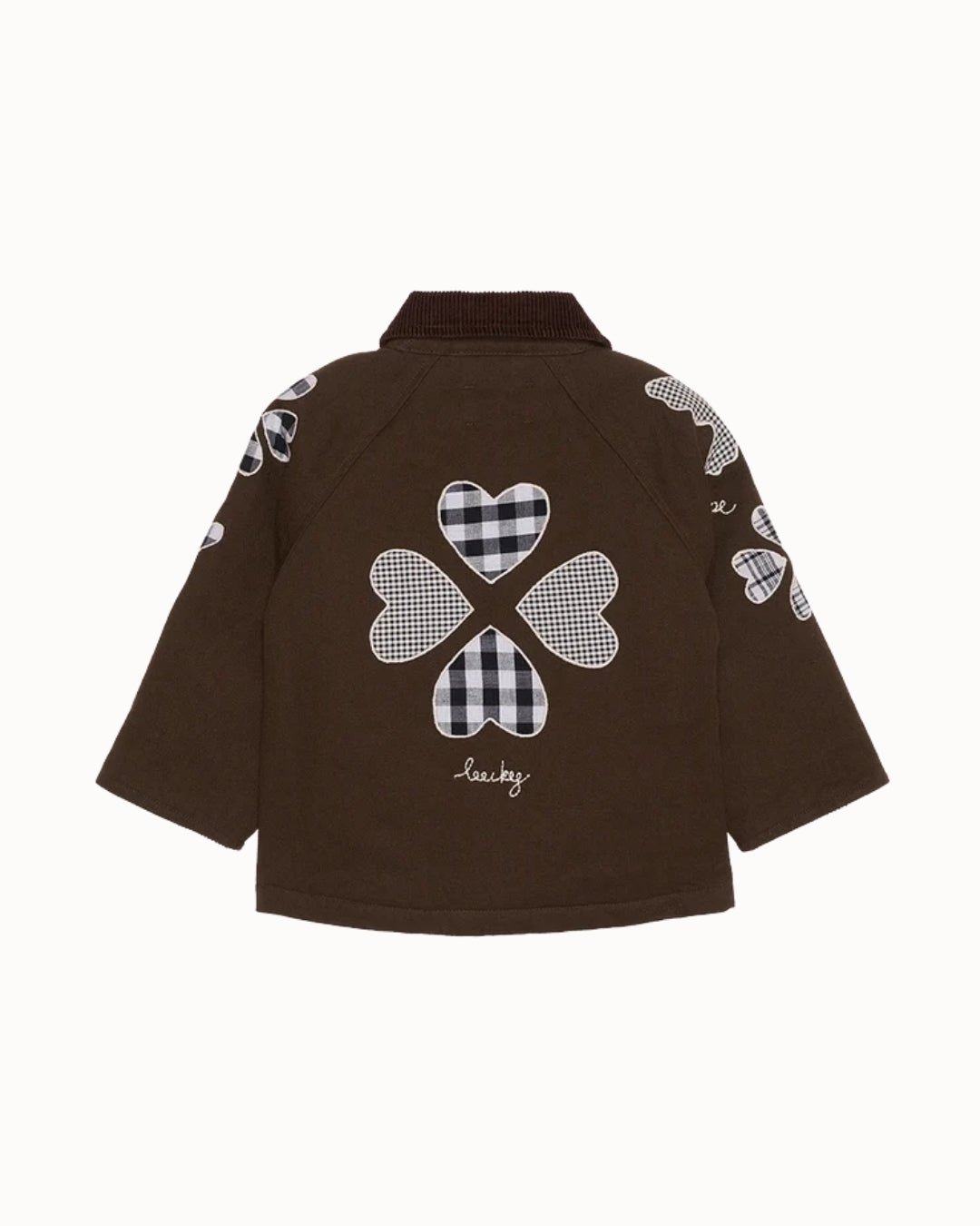 Sissel Edelbo Lillibeth MINI Jacket Checked Brown alternate angle