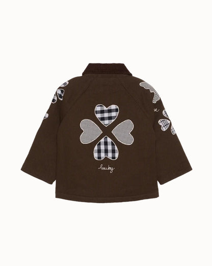 Sissel Edelbo Lillibeth MINI Jacket Checked Brown alternate angle