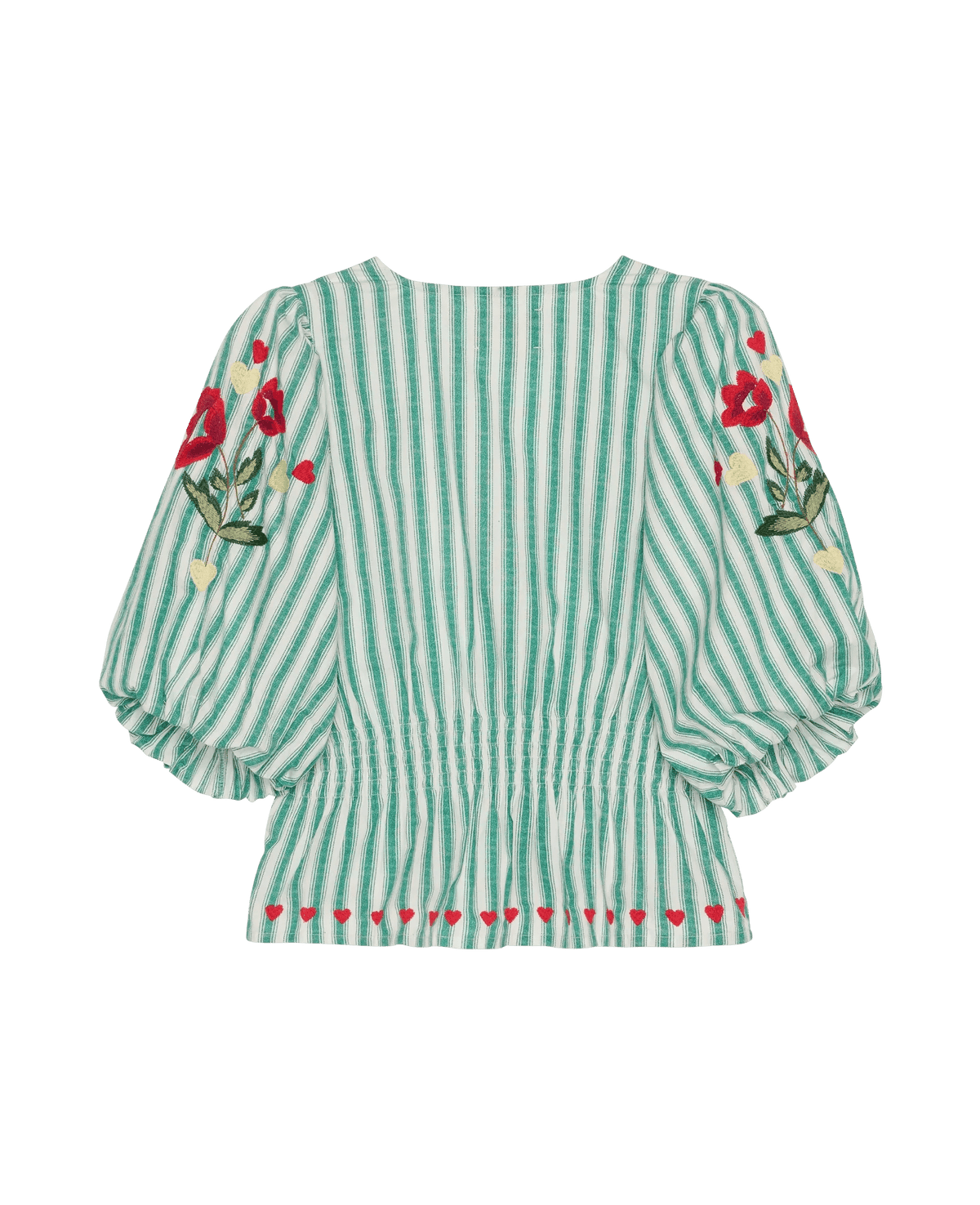 Sissel Edelbo Lotta Shirt - Green Stripes SISSEL EDELBO