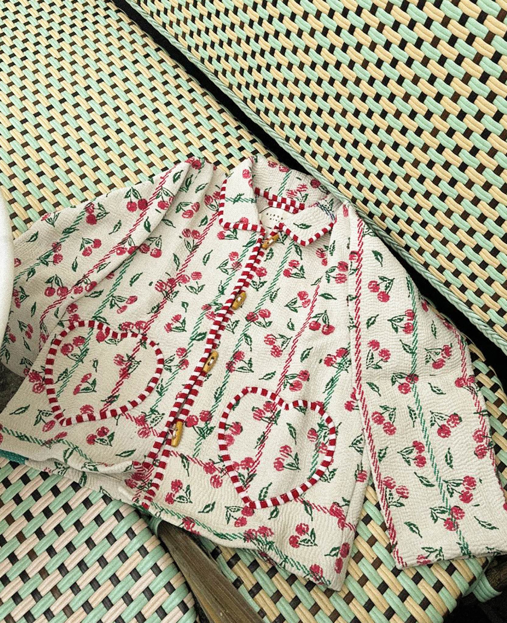 Sissel - edelbo Lura MINI Jacket - Cherry Sissel - edelbo