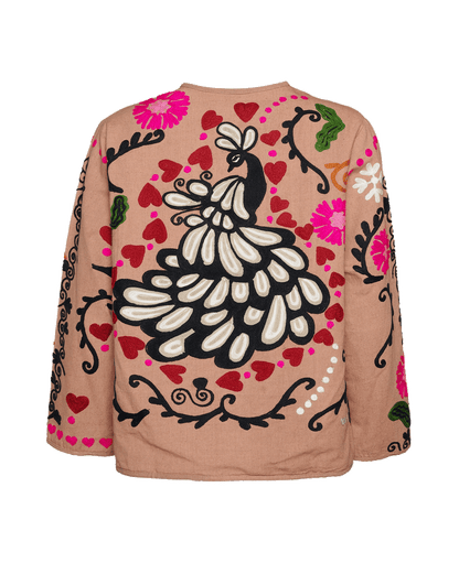 Sissel Edelbo Maggie Jacket Sand Wave back detail