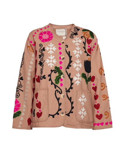Sissel Edelbo Maggie Jacket Sand Wave detail