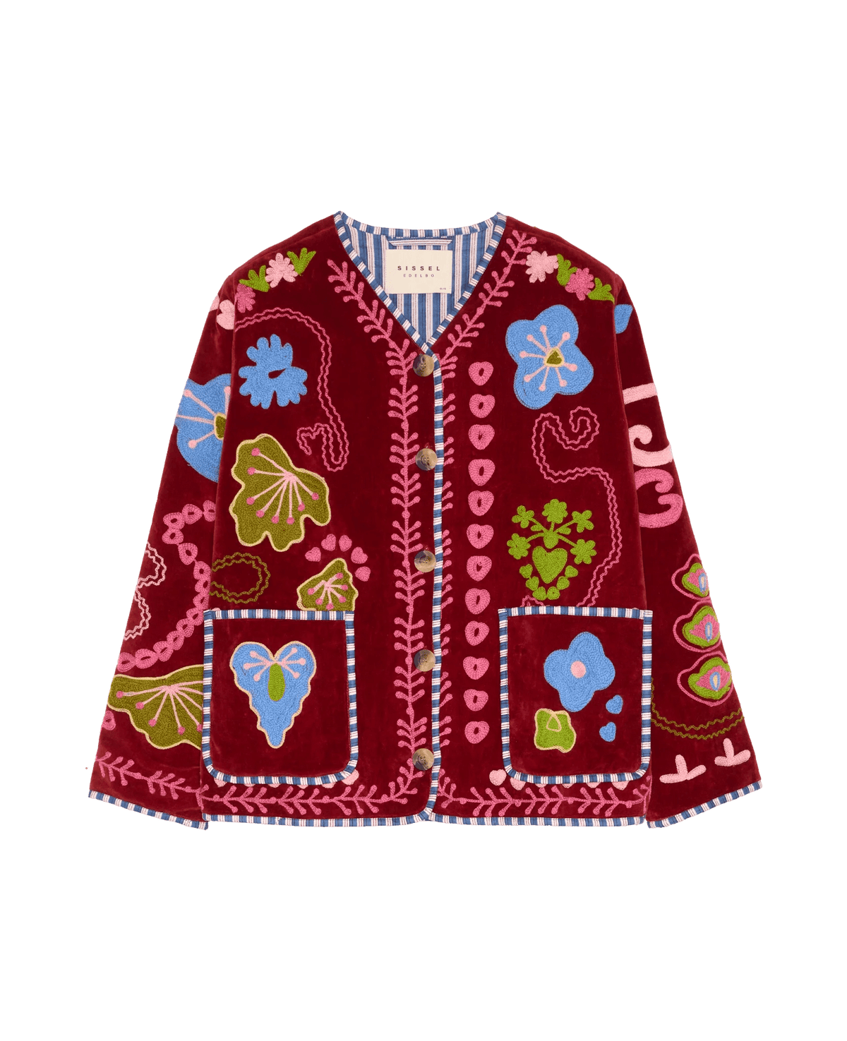 Sissel Edelbo Maggie Jacket - Velvet Burgundy SISSEL EDELBO