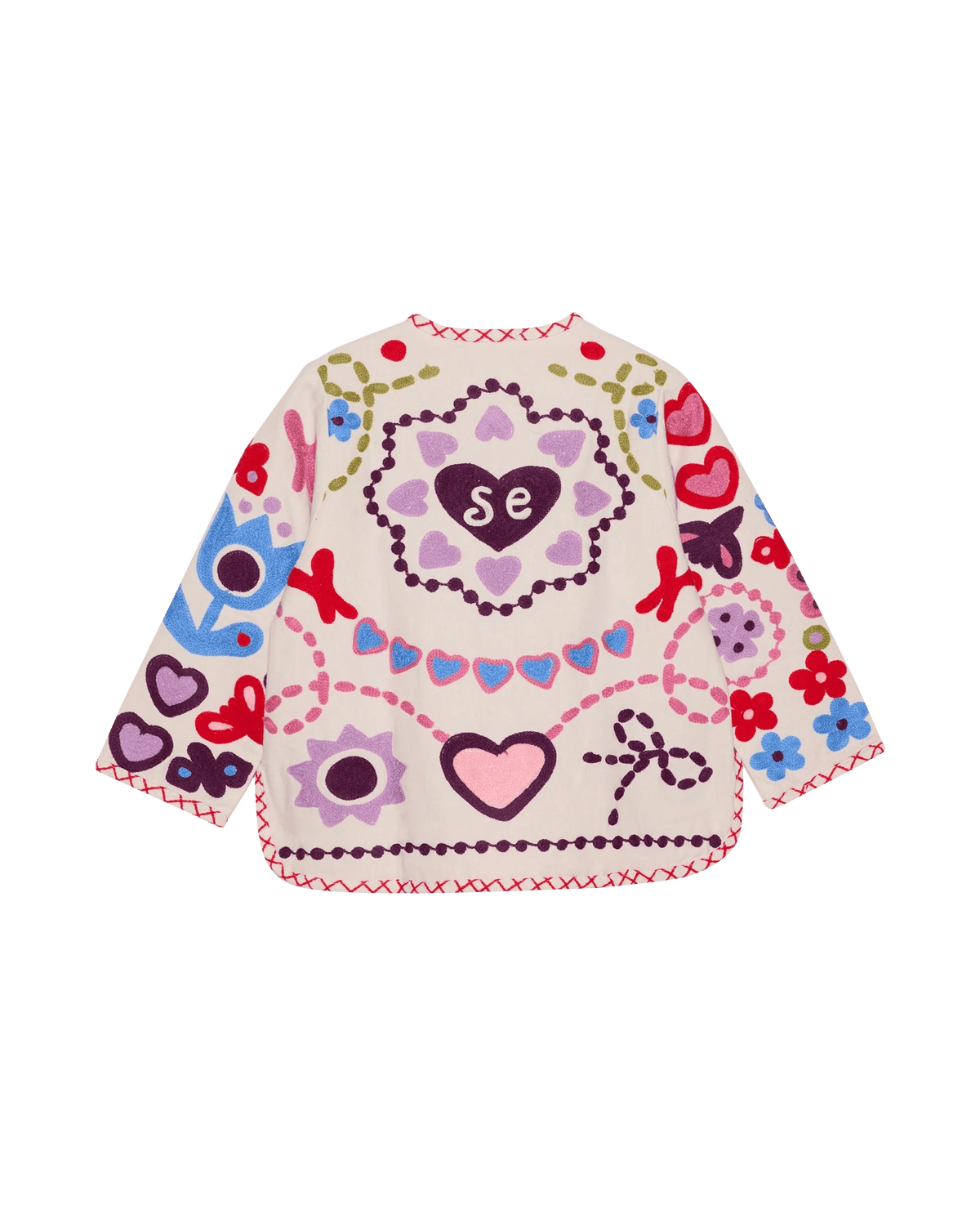 Sissel Edelbo Maggie MINI Jacket - White Multi SISSEL EDELBO