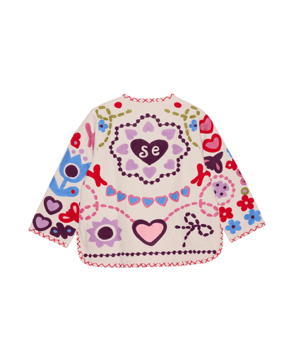 Sissel Edelbo Maggie MINI Jacket - White Multi SISSEL EDELBO