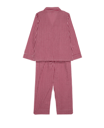 Sissel Edelbo Nuit Berry Hedge pyjamas back product view