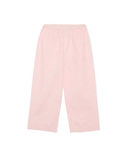 SISSEL EDELBO Oda MINI Pants - Pink Checks Sissel - edelbo