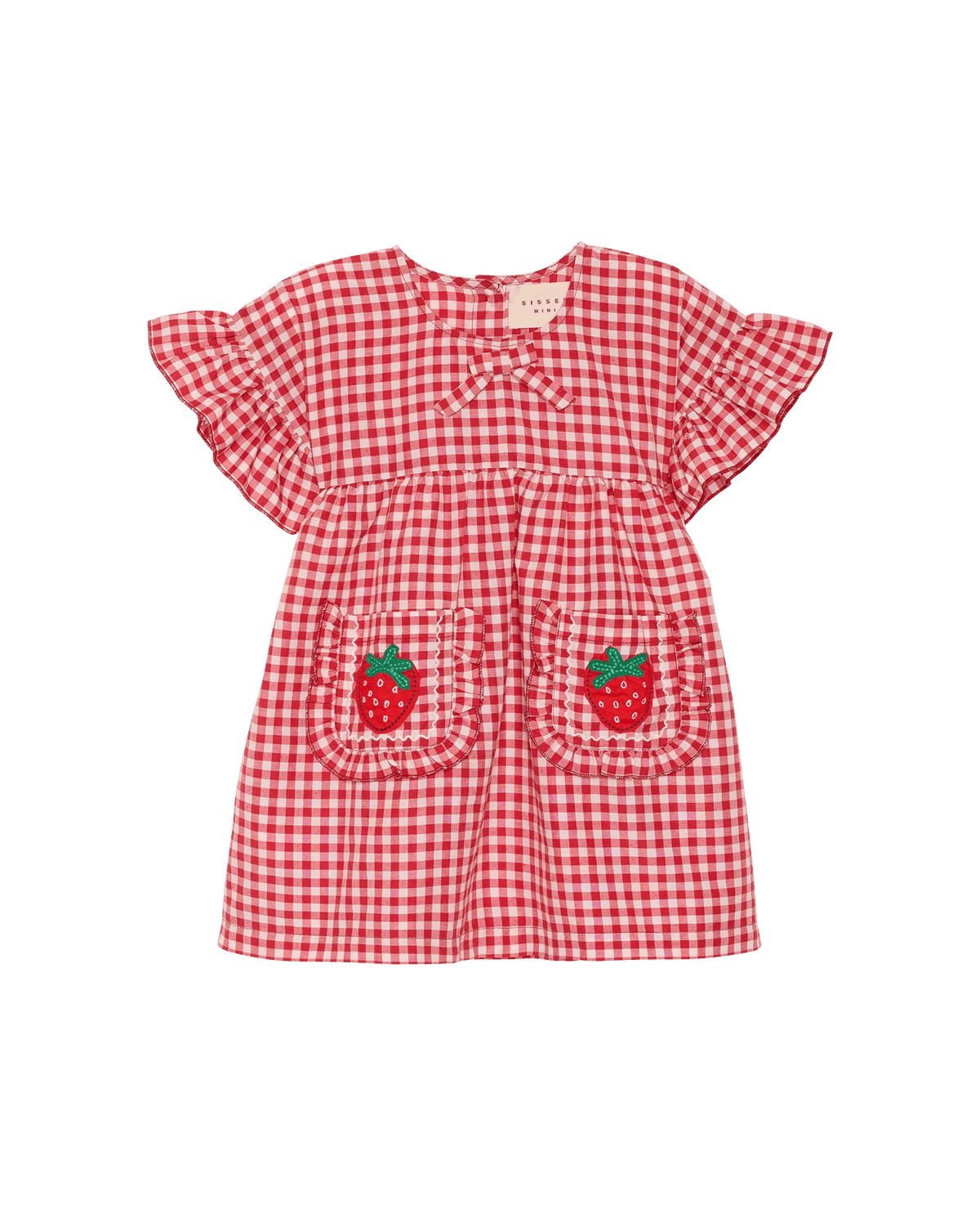 Sissel Edelbo Ohio MINI Dress - Red Checks SISSEL EDELBO