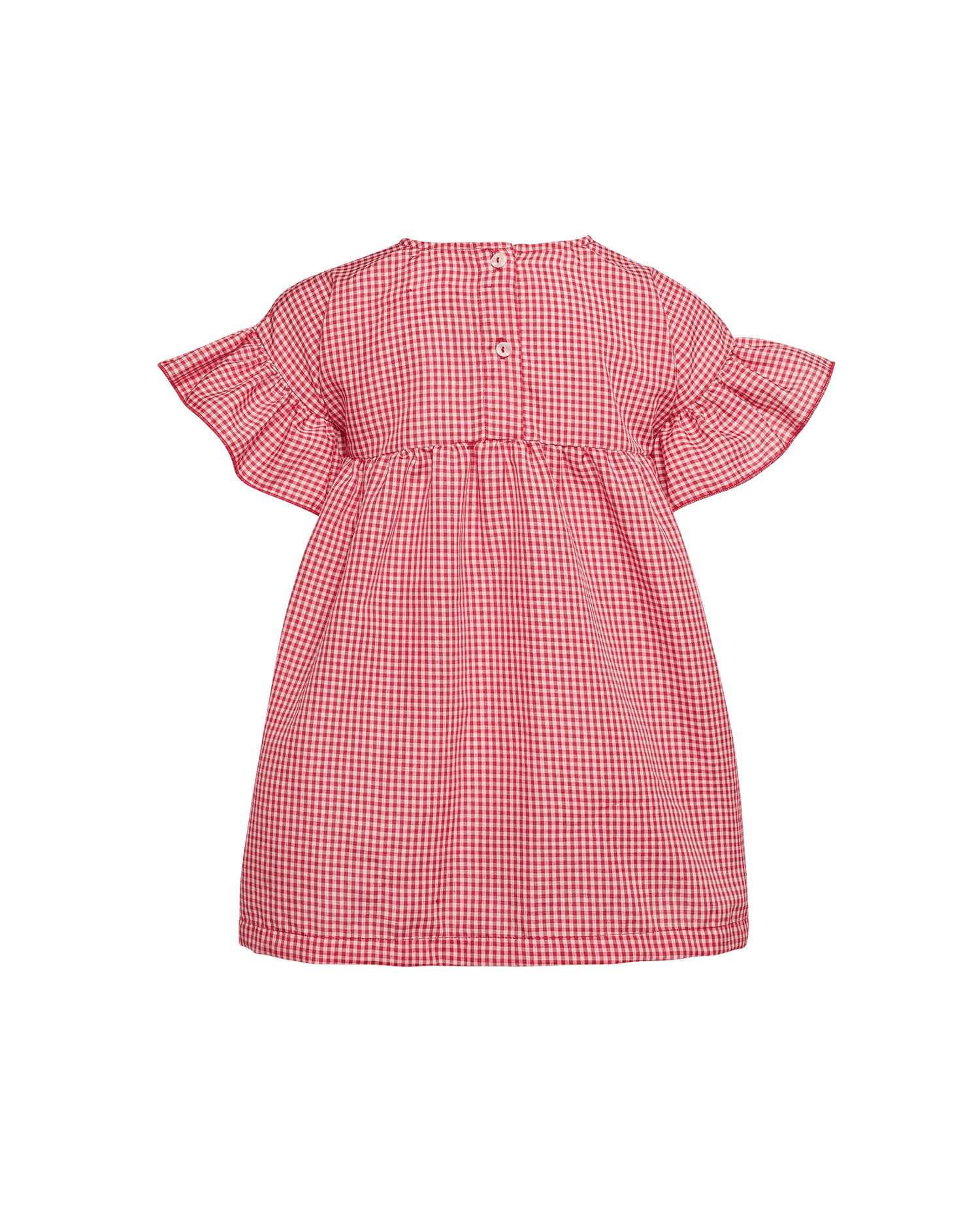 SISSEL EDELBO Ohio MINI Dress – Red &amp; White Gingham | Sustainable Kids Clothing Sissel - edelbo