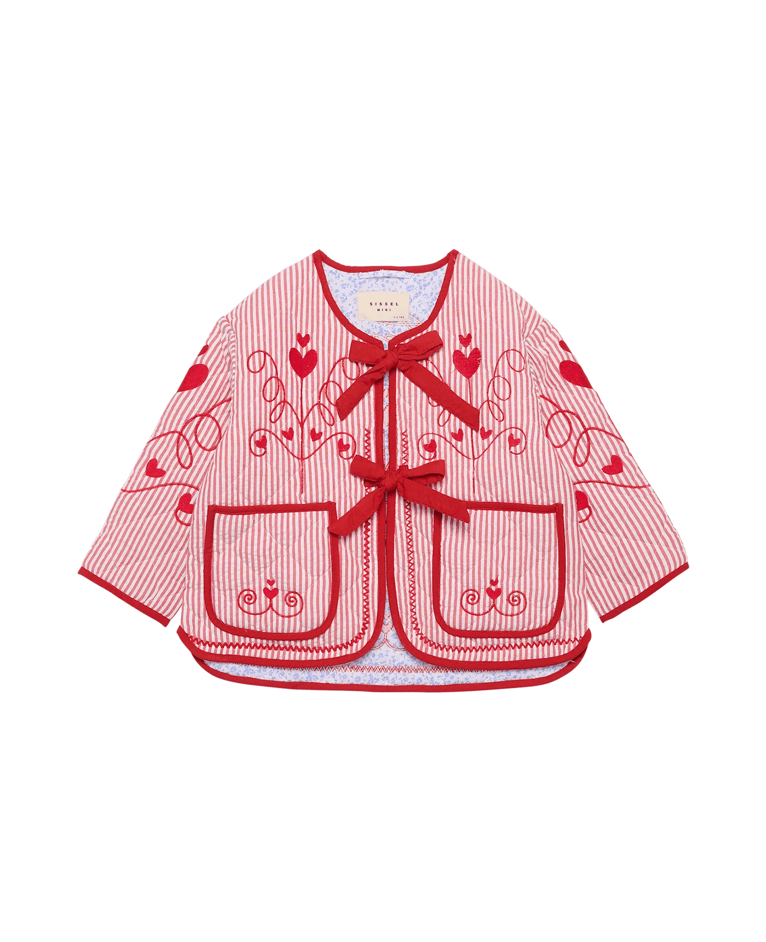 SISSEL EDELBO Penny MINI Jacket - Red Stripes Sissel - edelbo