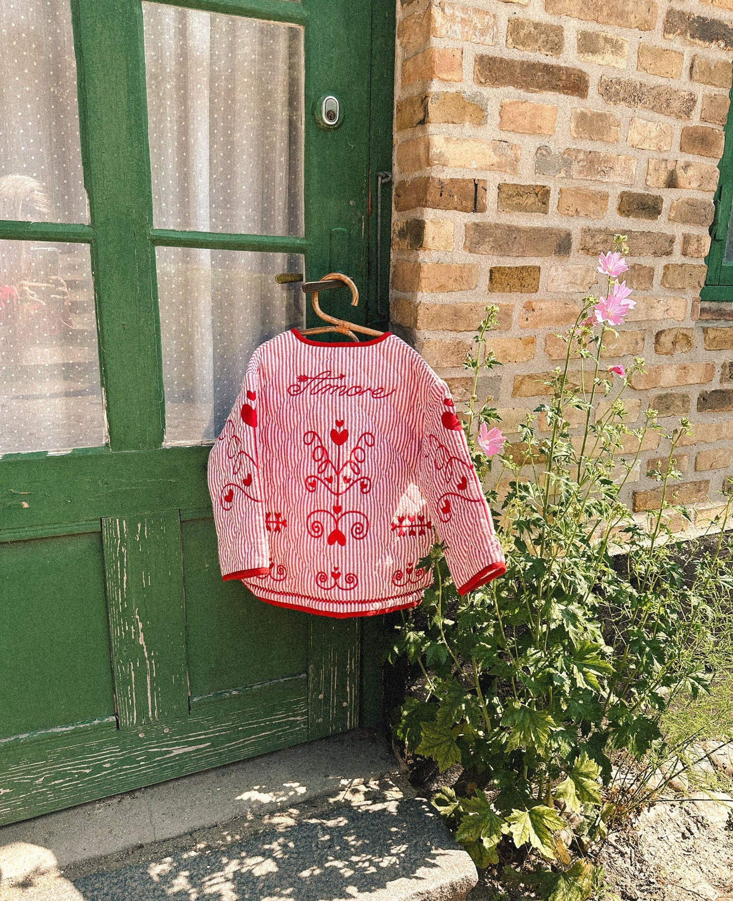 SISSEL EDELBO Penny MINI Jacket - Red Stripes Sissel - edelbo