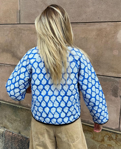 Sissel - edelbo Suvanna Jacket - Blue Leaves Sissel - edelbo