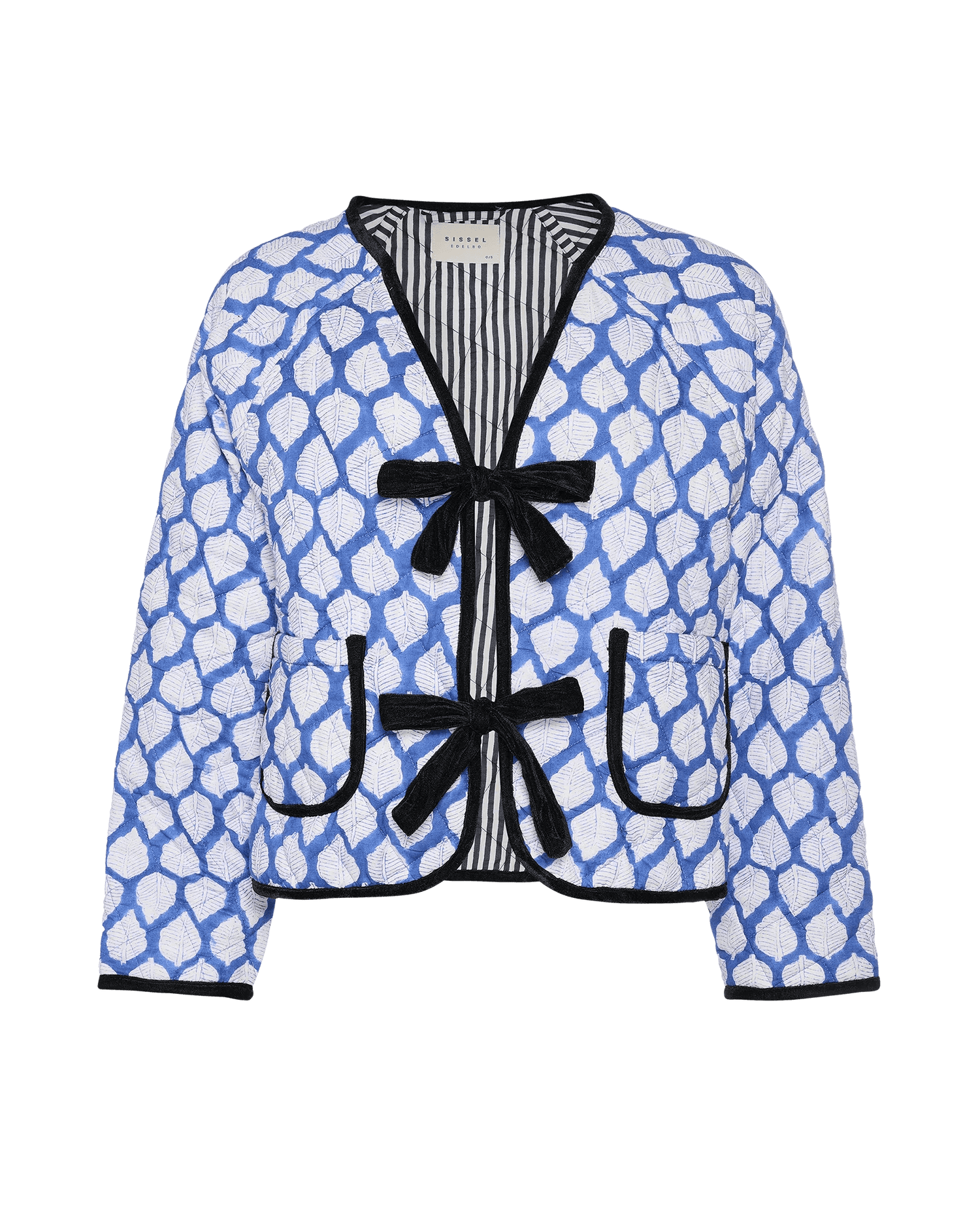 Sissel - edelbo Suvanna Jacket - Blue Leaves Sissel - edelbo