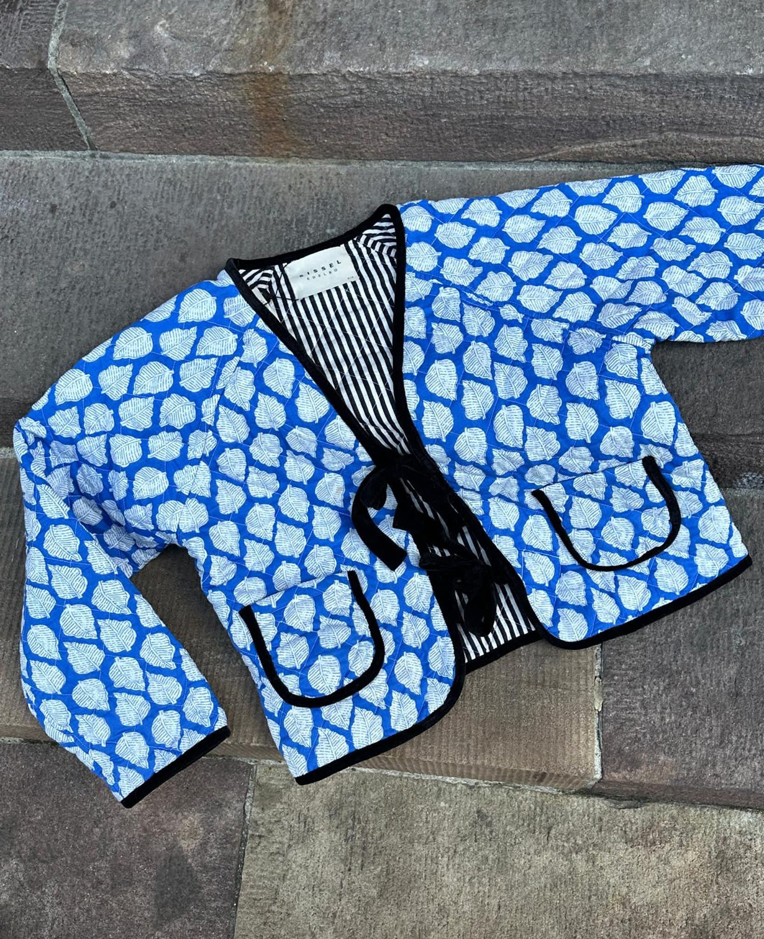 Sissel - edelbo Suvanna Jacket - Blue Leaves Sissel - edelbo