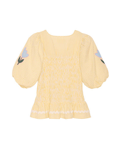 Sissel Edelbo Svea Top - Yellow Stripes SISSEL EDELBO