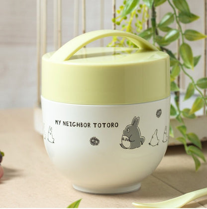 Skater Bento Box yellow totoro 540ml Skater - enjoykidsus