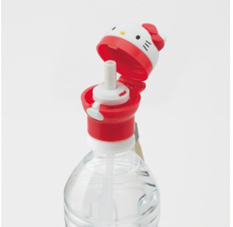 Skater Hello kitty Straw Cap and Case Skater