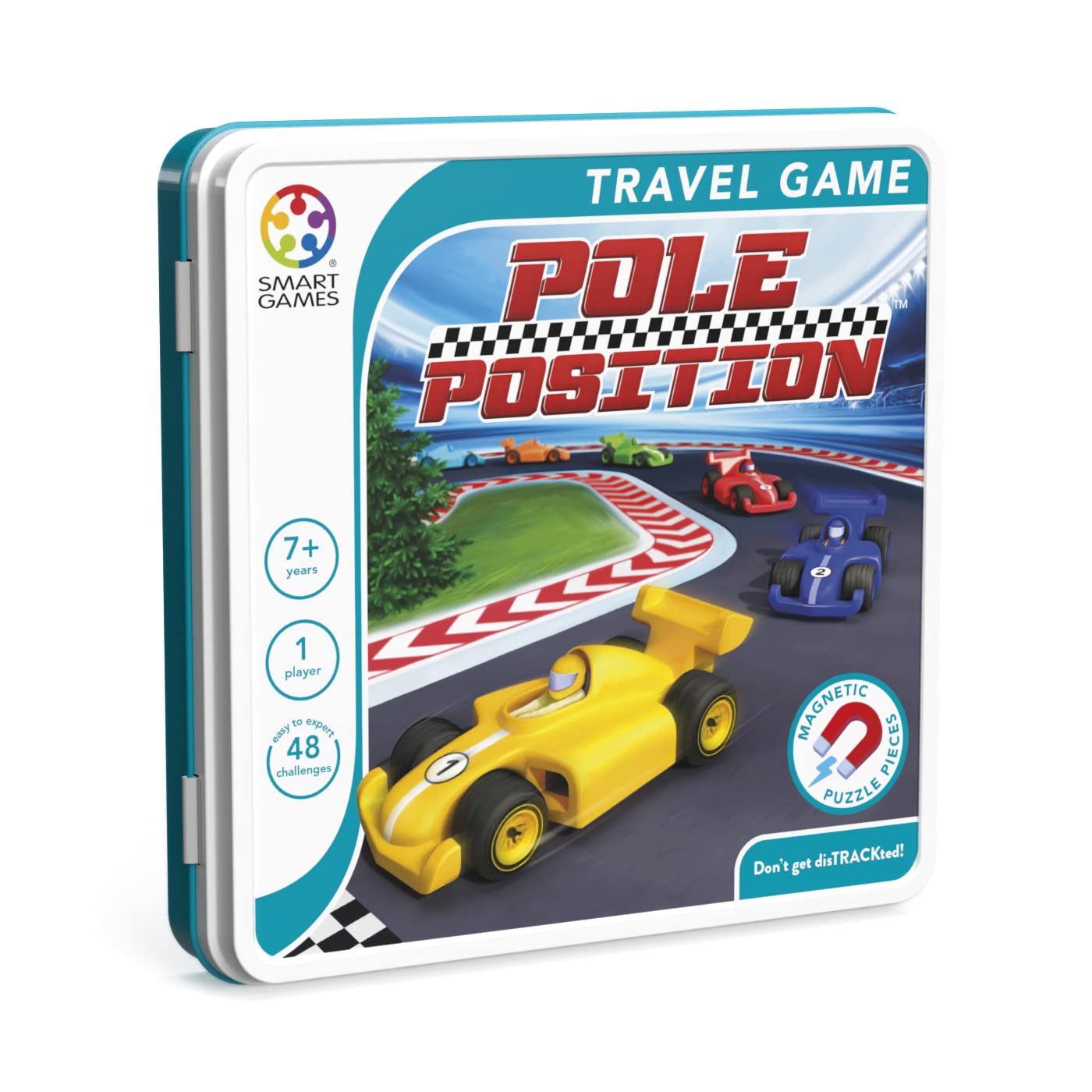 Smartgames Pole Position Metal Box Travel Game SmartGames - enjoykidsus