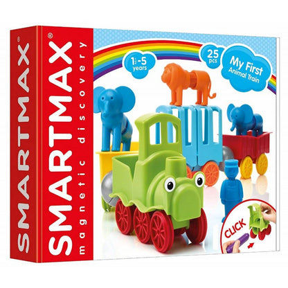 SMARTMAX® My First Animal Train 22 Pieces Smart Toys & Games, LLC - enjoykidsus