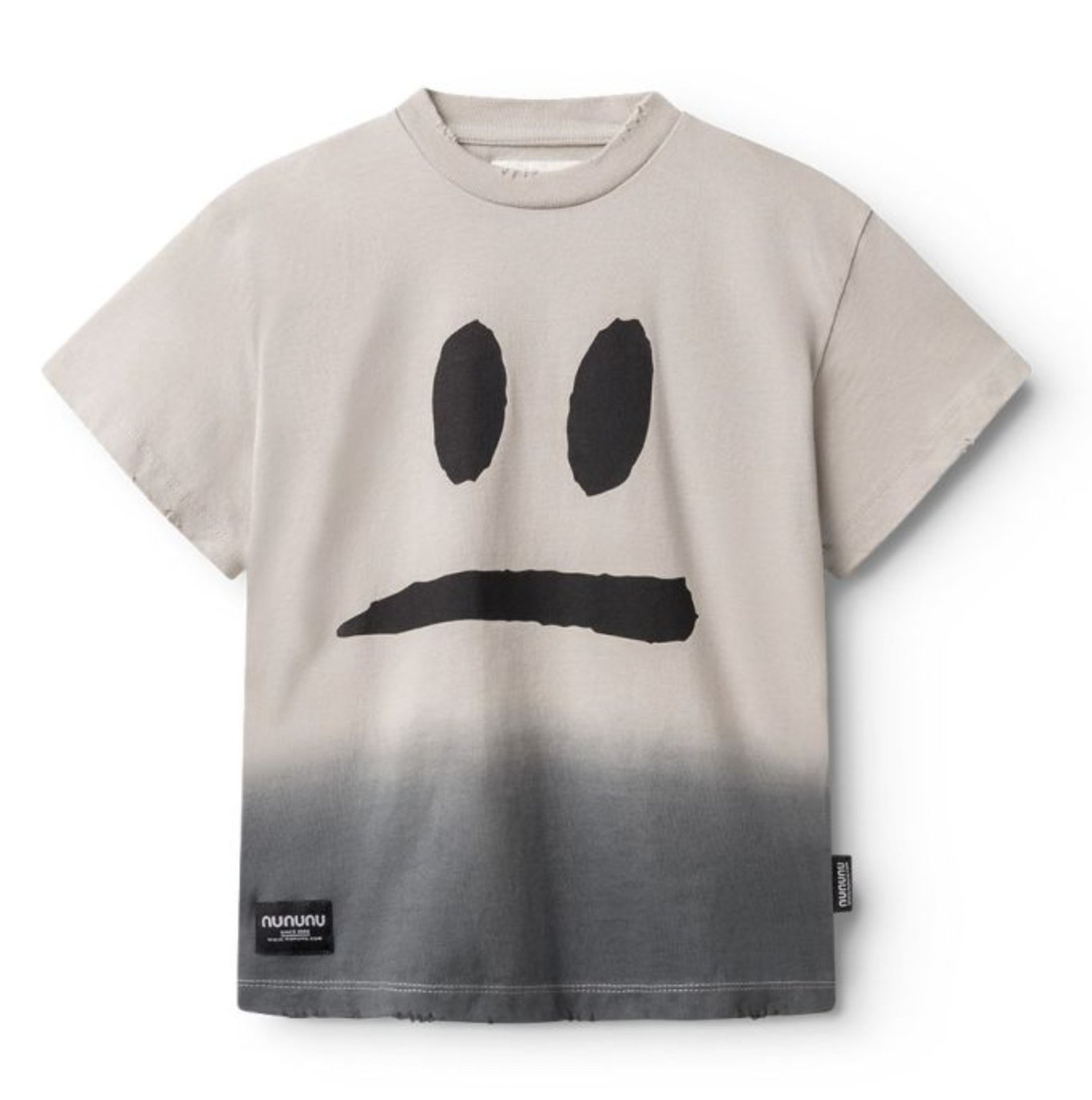 SMIRK T - SHIRT - Grey NUNUNU - enjoykidsus