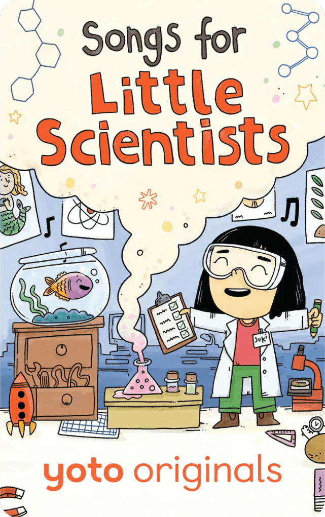 Songs For Little Scientists - Audiobook Card Yoto