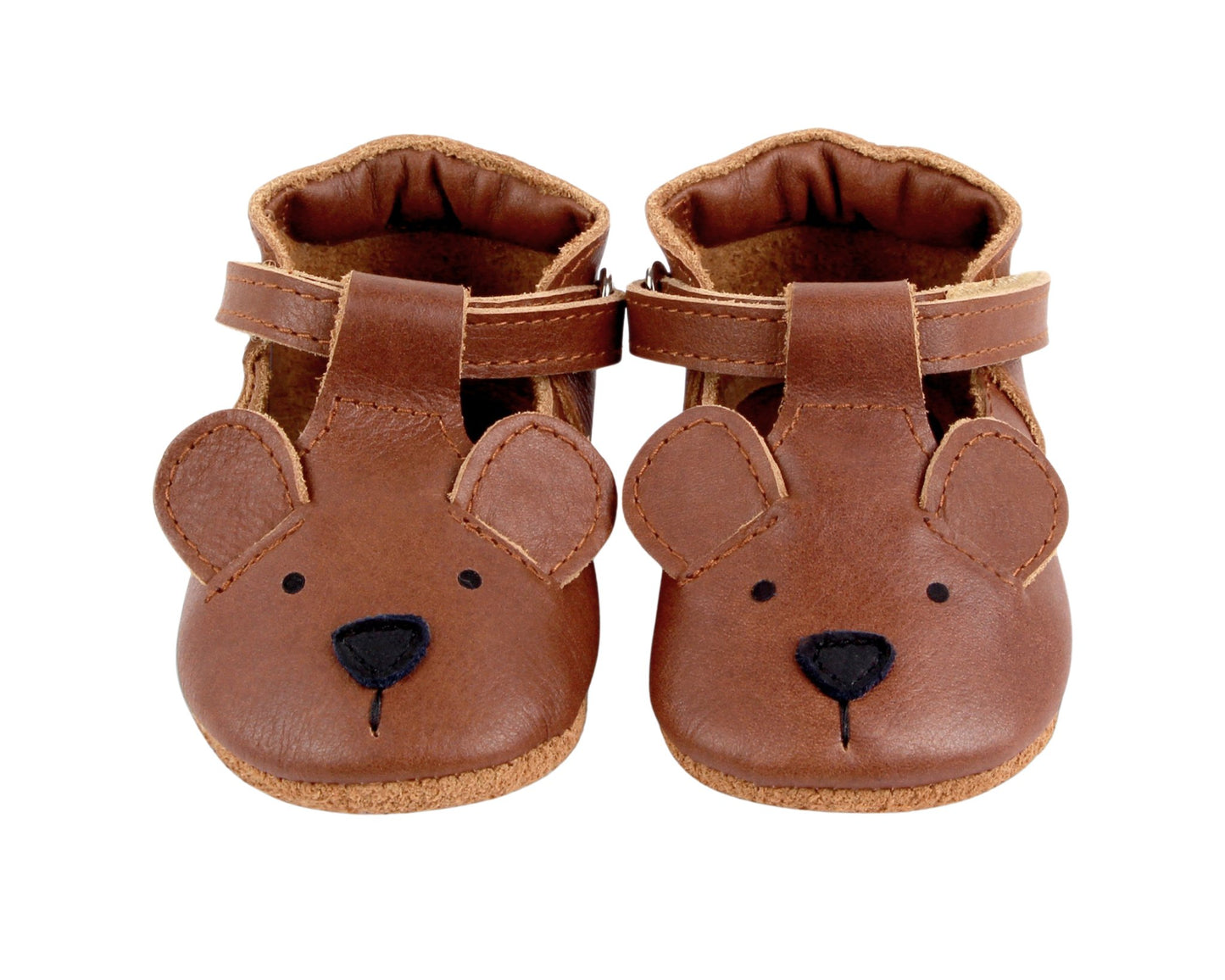 Spark Classic Shoes | Bear | Cognac Classic Leather Donsje - enjoykidsus