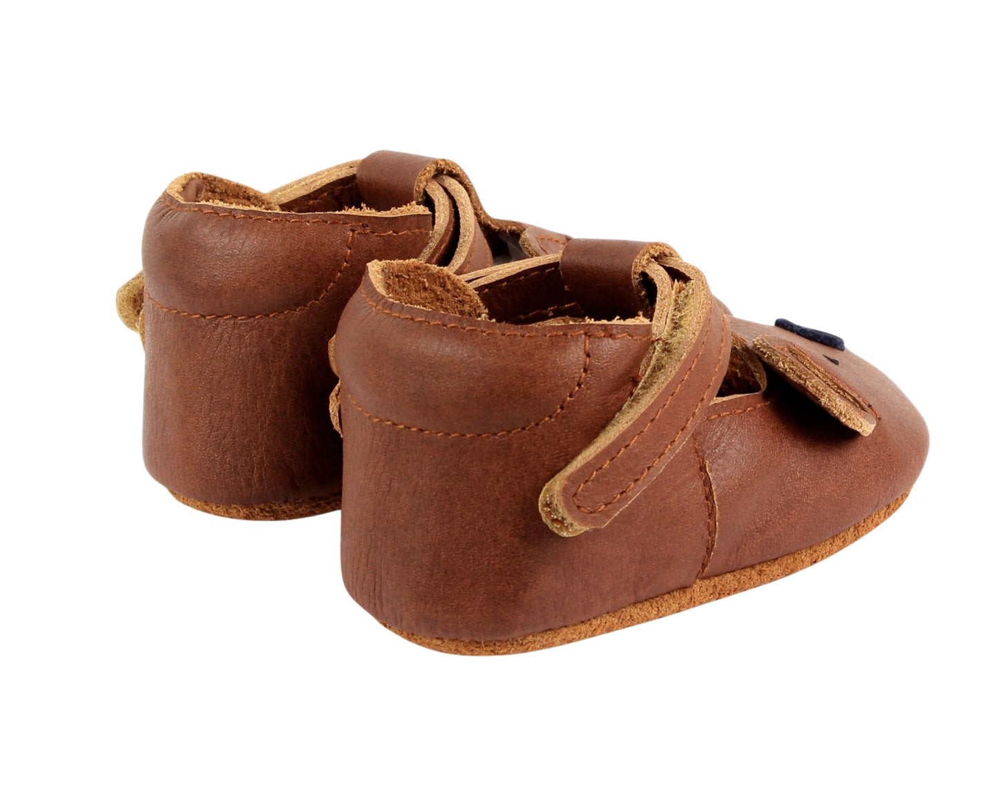 Spark Classic Shoes | Bear | Cognac Classic Leather Donsje - enjoykidsus