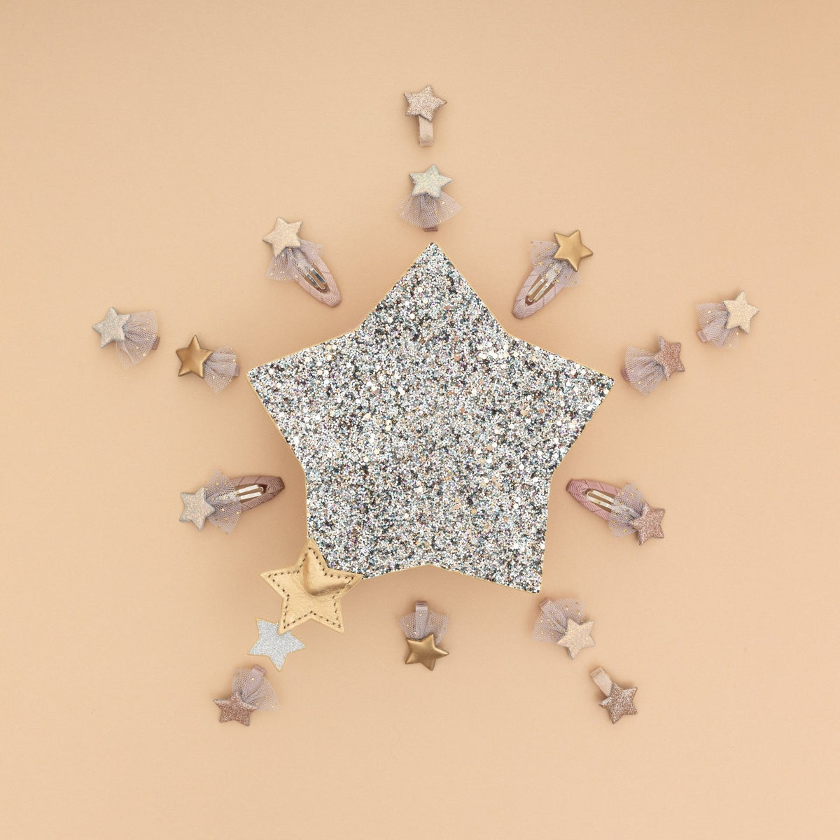 Sparkly glitter star bag Mimi &amp; Lula