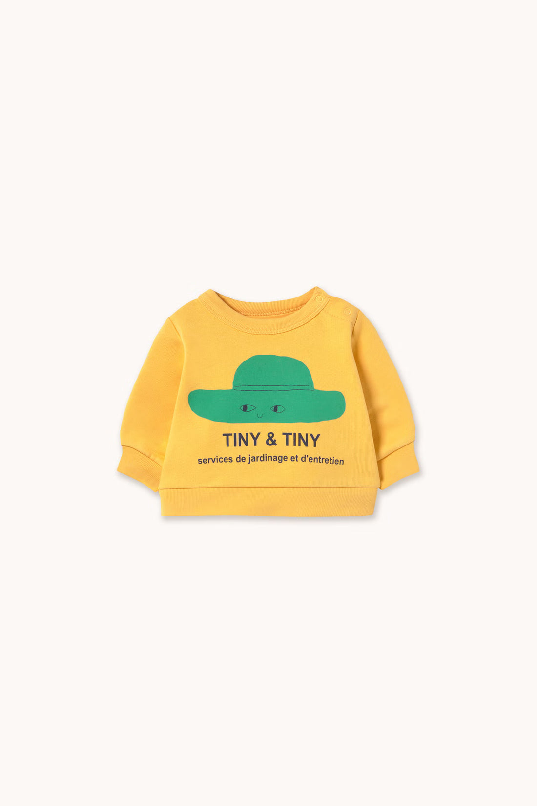 Tinycottons Tiny Hat Baby Sweatshirt – Organic Cotton Baby Sweatshirt