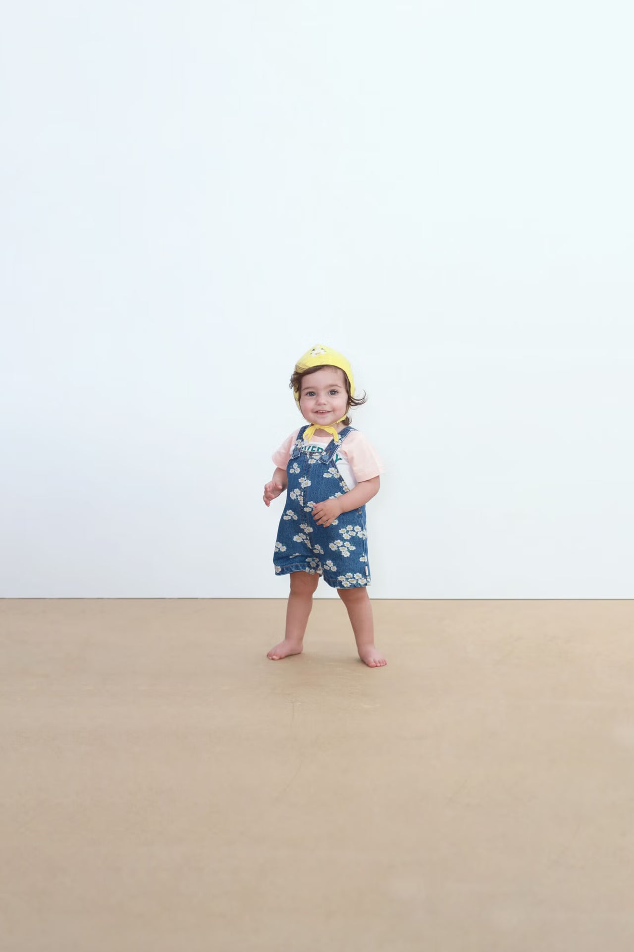 Tinycottons Blossoms Denim Short Dungaree