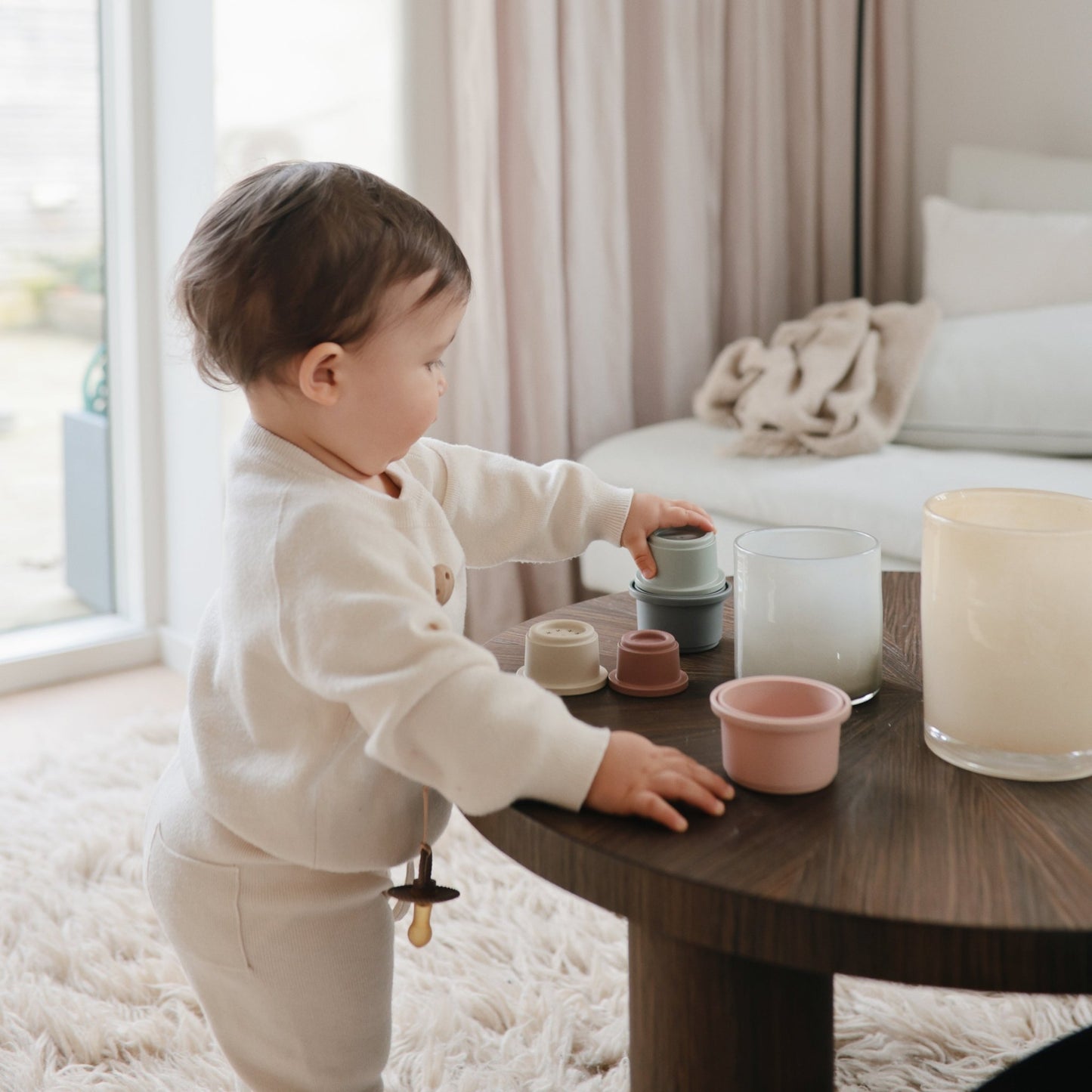 Stacking Cups Toy mushie - enjoykidsus