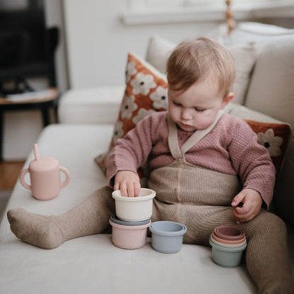 Stacking Cups Toy mushie - enjoykidsus