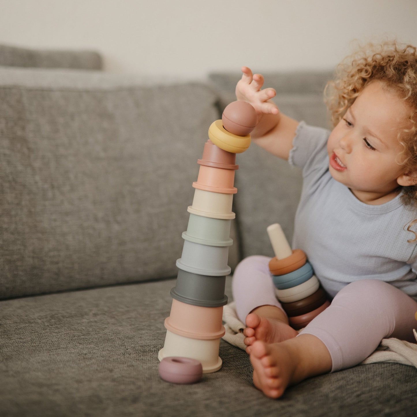 Stacking Cups Toy mushie - enjoykidsus