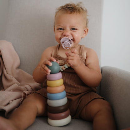 Stacking Rings Toy mushie - enjoykidsus