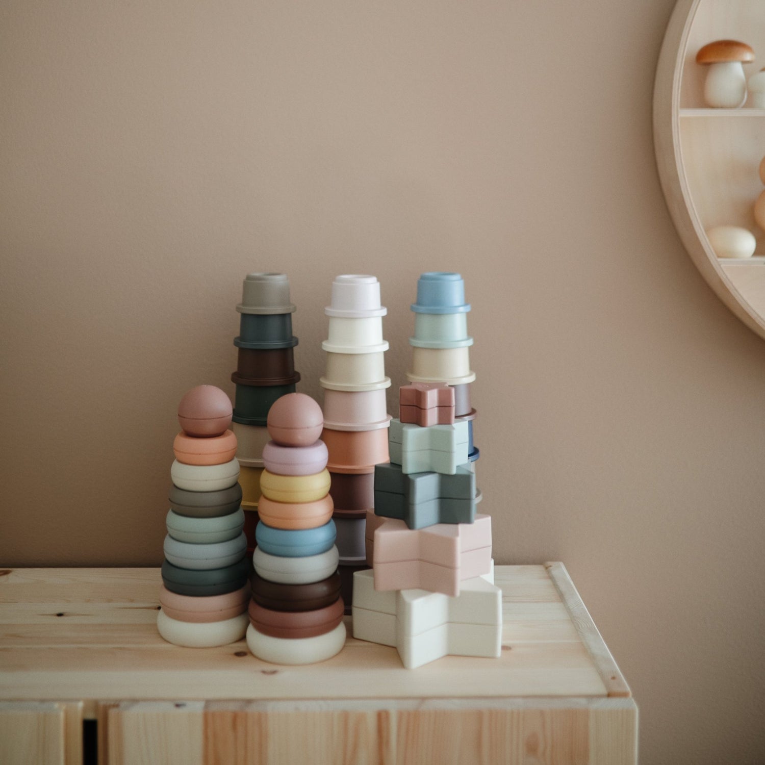 Stacking Rings Toy mushie